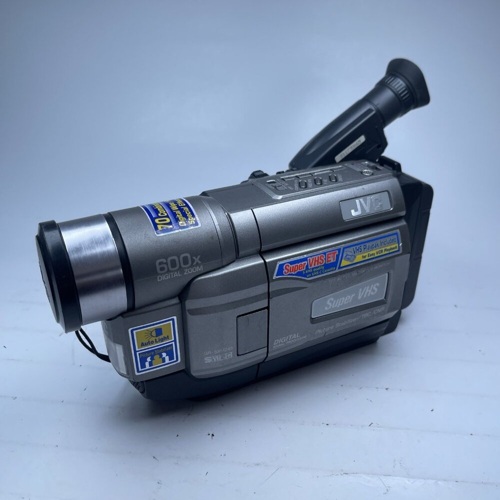 JVC GR-SXM245 Compact Camcorder Super VHS VINTAGE Y2K Camera (Untested, For part